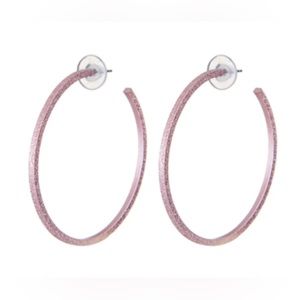 Strawberry Metallic Erin Hoop Earrings NEW!!!
